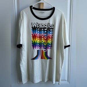 Wrangler | Men's Multicolor Graphic T-Shirt | Size Large